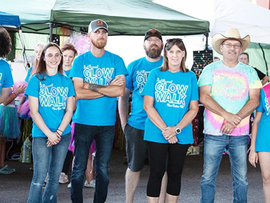 2025 Glow Walk raises money and spirits