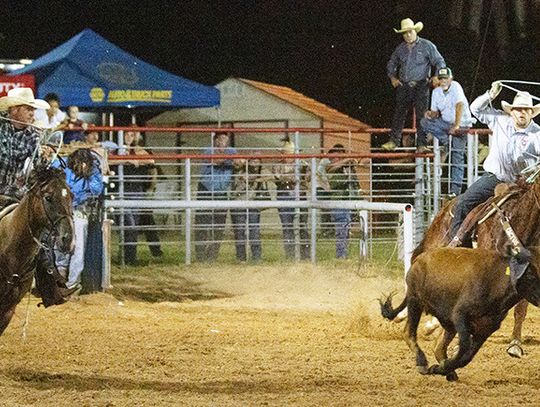 2025 Pioneer Days Rodeo ropes in the crowds