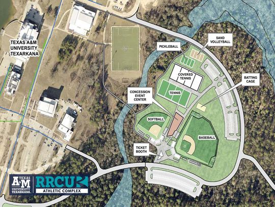 A&M-Texarkana Unveils Details of New RRCU Athletics Complex