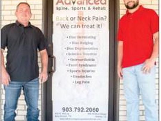 Advanced Spine, Sports and Rehab brings therapy with a local touch to area