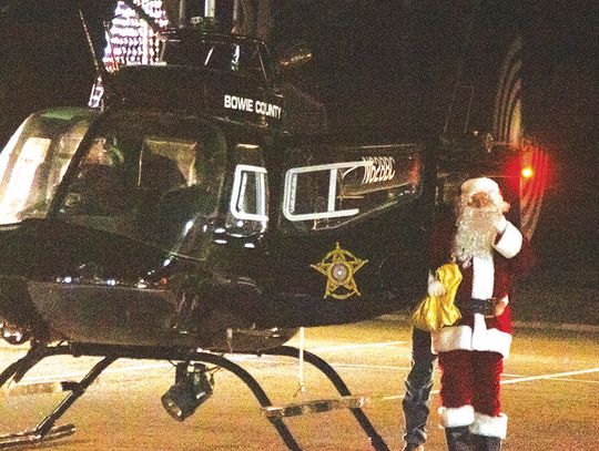 BCSO christens updated helicopter thanks to Texarkana College