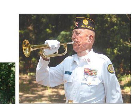 Boy Scouts hold flag retirement ceremony