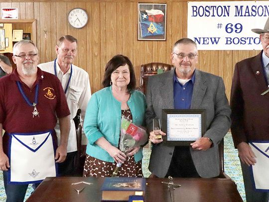 Branson receives Masonic Community Builders Award