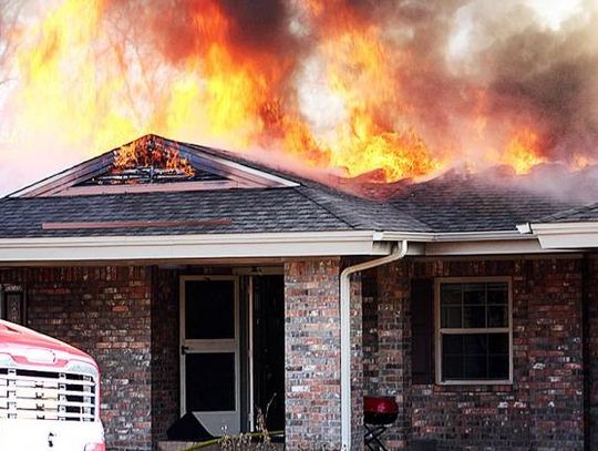 Christmas Eve fire destroys several homes in New Boston