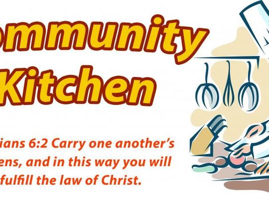 Community Kitchen to begin ministry next week