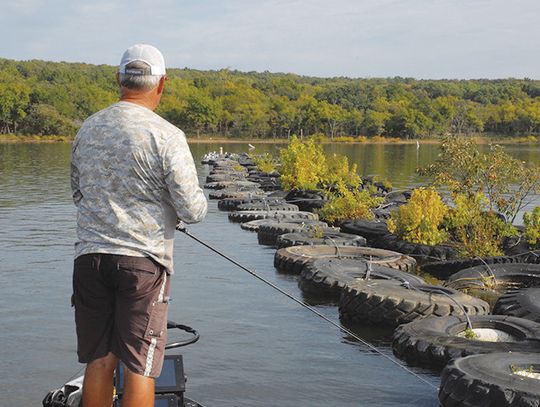 Cover Nuts - Shallow wood, vegetation a haven for largemouths in high water situations