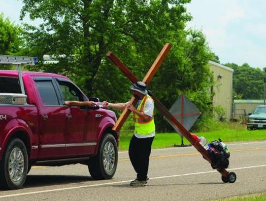 Cross Country with the Cross of Christ