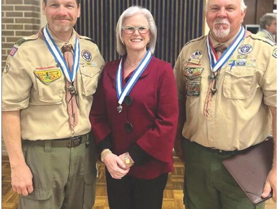 Cunningham honored with top volunteer award