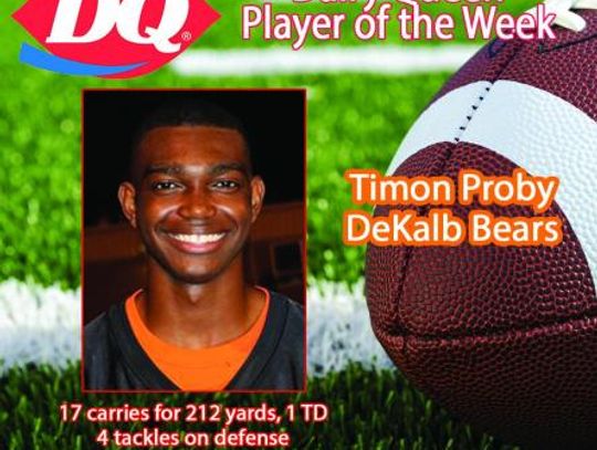 Dairy Queen Player of the Week