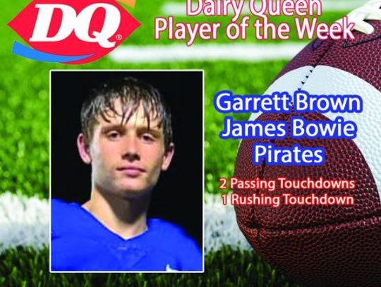 Dairy Queen Player of the Week-Garrett Brown