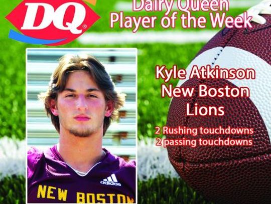 Dairy Queen Player of the Week-Kyle Atkinson