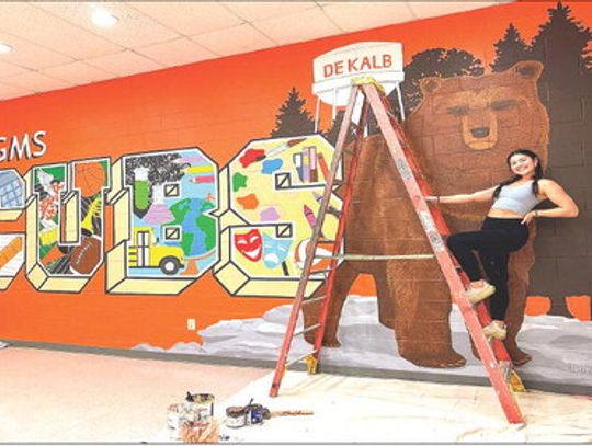 DeKalb artist hopes to bring community together through murals