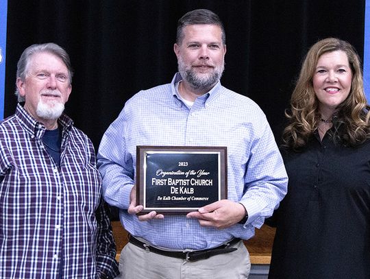 DeKalb Chamber hands out honors at annual banquet