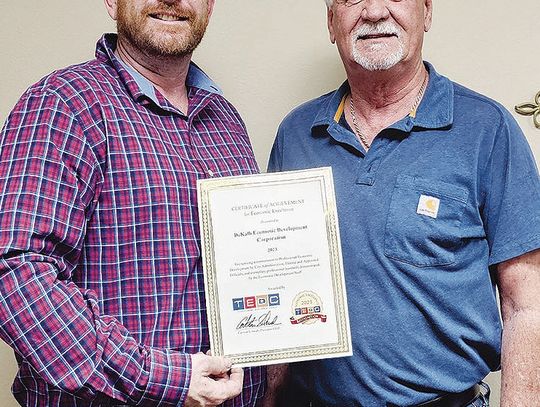 DeKalb EDC honored