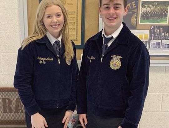 DeKalb FFA’s Baird and Arnold named 2023 Texas FFA Foundation ambassadors