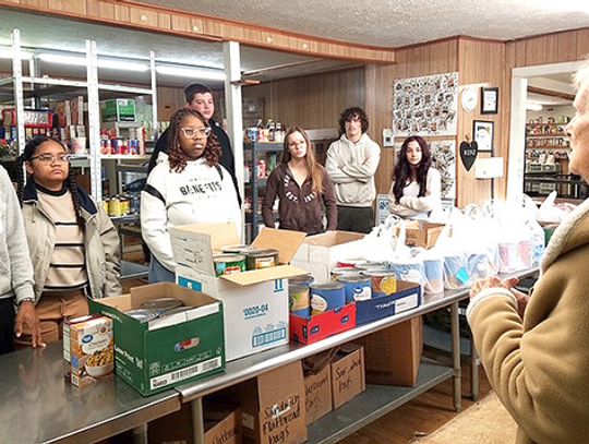 Food drives highlight help of local students