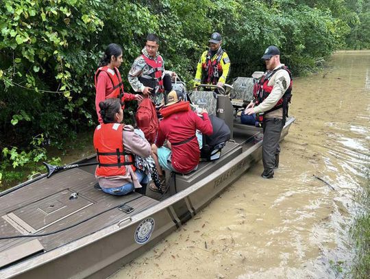 Getting All Wet--Of floods, displaced wildlife and spring fish stocking efforts