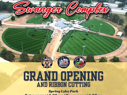 Grand Opening scheduled for new Swanger Baseball Complex