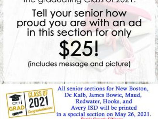 Honor your 2021 grad in the Tribune
