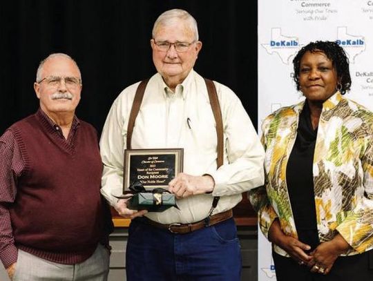 Honors handed out at DeKalb Chamber Banquet