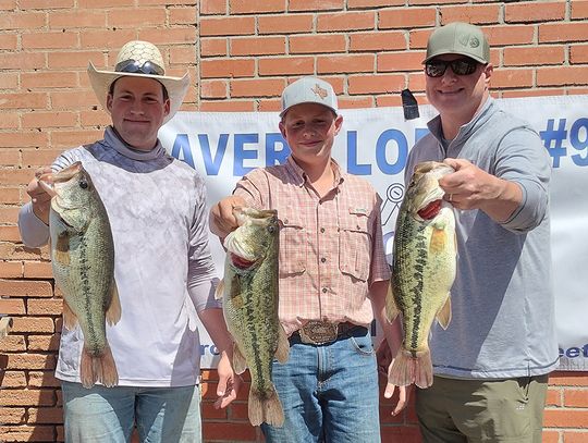 In a fishing tournament