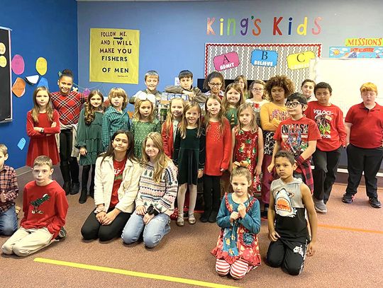 King’s Kids show the Gospel to the community