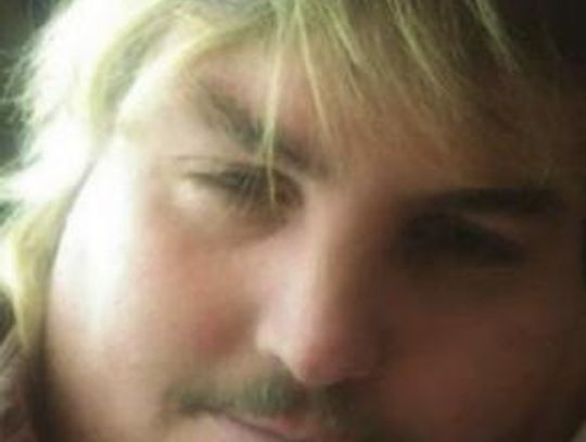 Lights shining dimly in the darkness