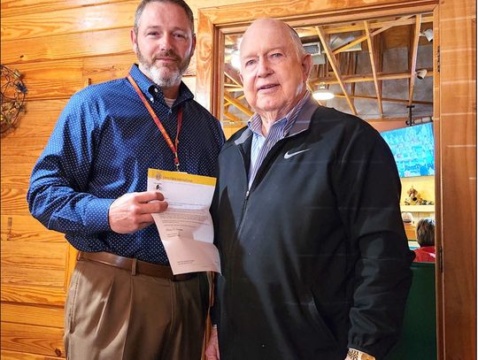 Looney honored by Lions Club