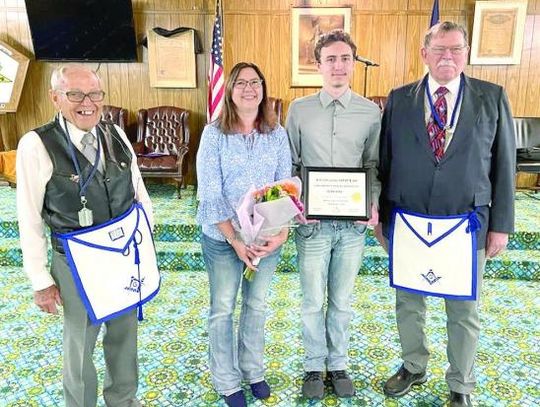 Masons award scholarship