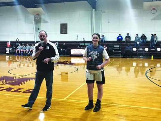 Maud’s Brynn Sultz honored with Marine Corps award