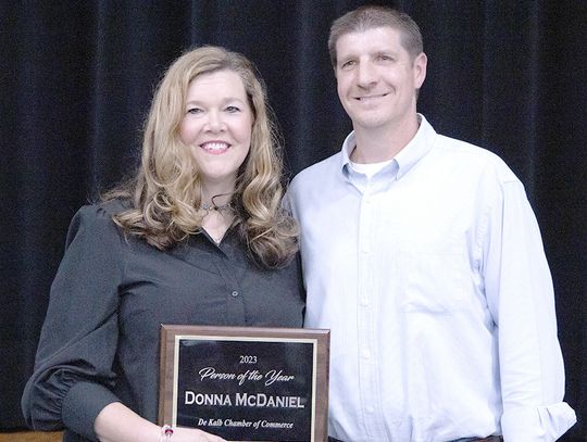 McDaniel named DeKalb Chamber Person of the Year