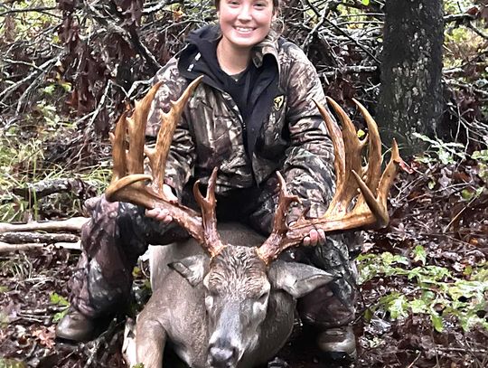 Monster buck taken down