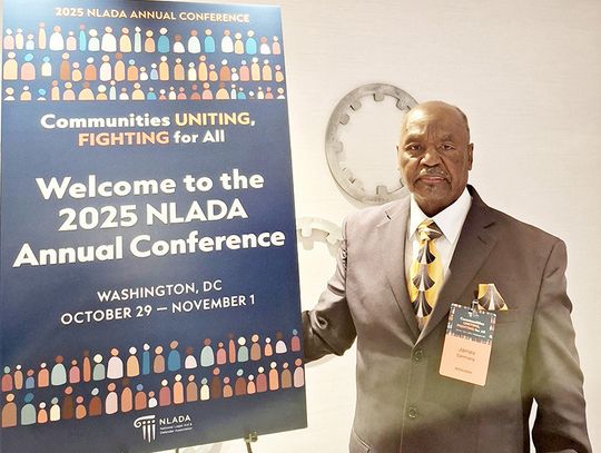 Mr. Germany attends NLADA conference in D.C