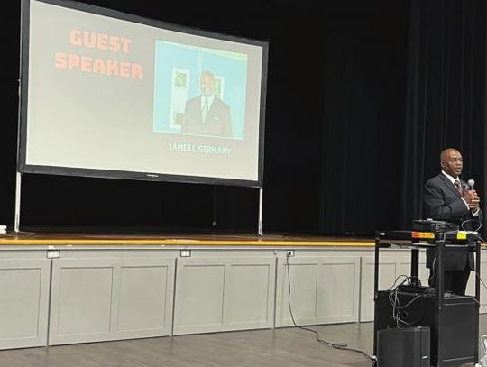 Mr. James Germany opens DISD school year with motivational guidance for staffers