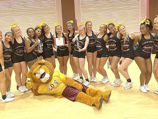New Boston High cheer squad earns top of the pyramid marks for spirit at SFA camp