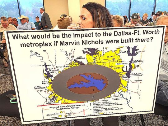 Northeast Texans pack Region D meeting in opposition to Marvin Nichols Reservoir