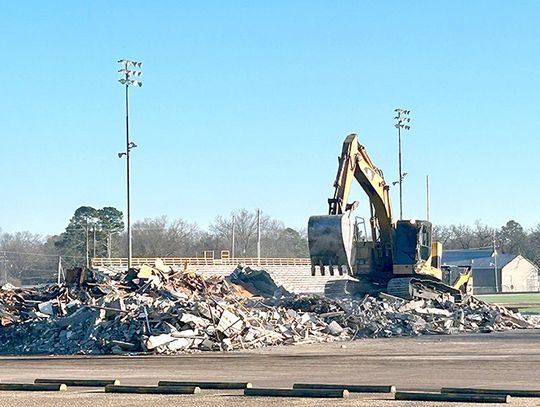 Out with the old...