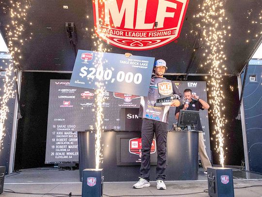 Outdoors Briefs--Texas bass pro reels in $202,500 in Toyota Championship