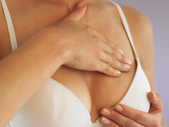 Physical symptoms of breast cancer