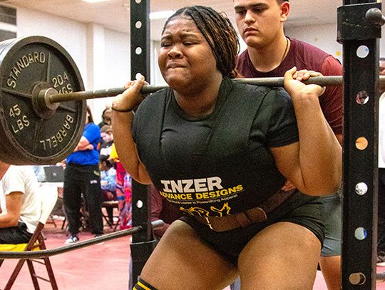 Powerlifters show off their muscle at New Boston meet