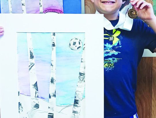 Redwater art program showcases their best colors