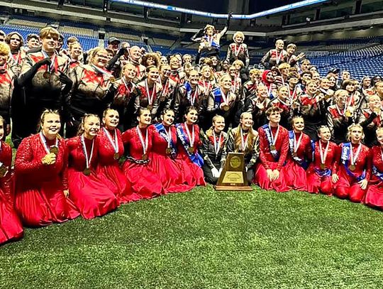 Redwater High Marching Band earns bronze medal at state marching competition