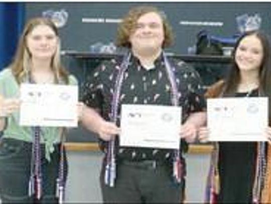 Redwater High students earn ACT WorkKeys National Career Readiness Certification