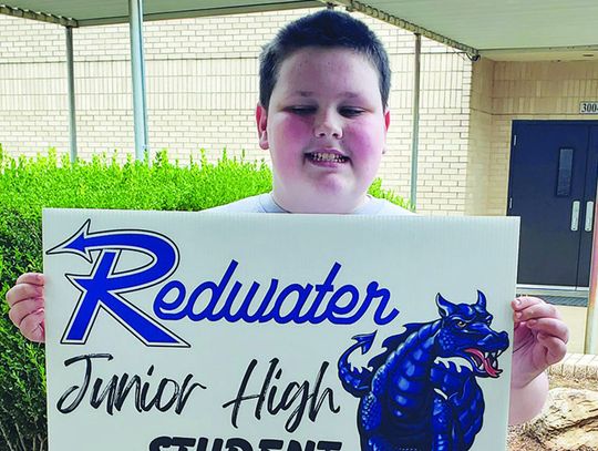 Redwater JH Student of the Month