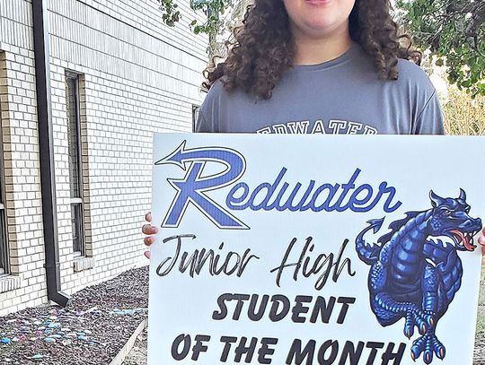 Redwater JH Student of the Month