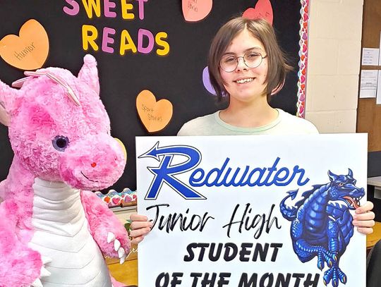 Redwater JH Student of the Month