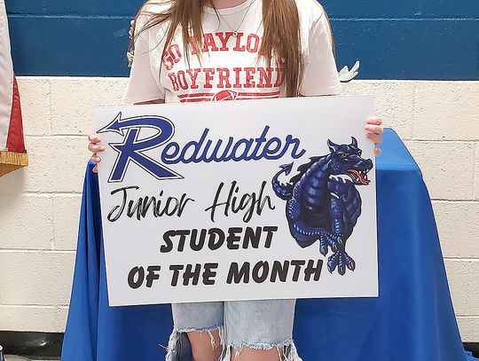 Redwater Student of the Month