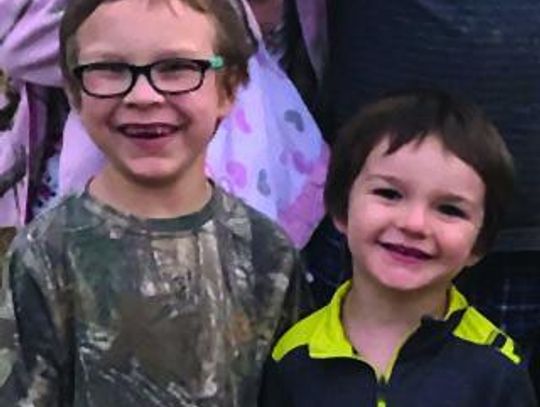 Riley Burgess, James Crowley, and Baby Rainer