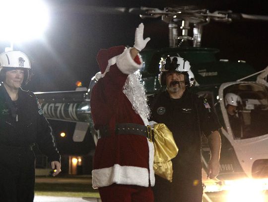 Santa Claus came to town
