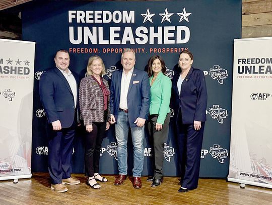 Senator Hughes speaks at event in Hooks